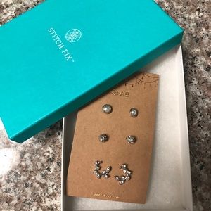 Kevia Shelli 3 Piece Earring Set